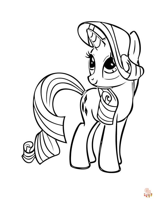 My little pony coloring pages for kids