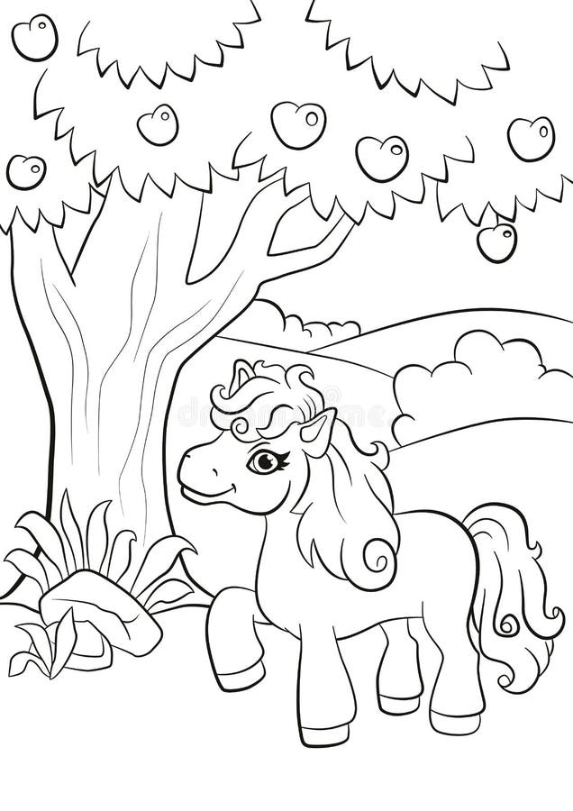 Pony stock illustrations â pony stock illustrations vectors clipart