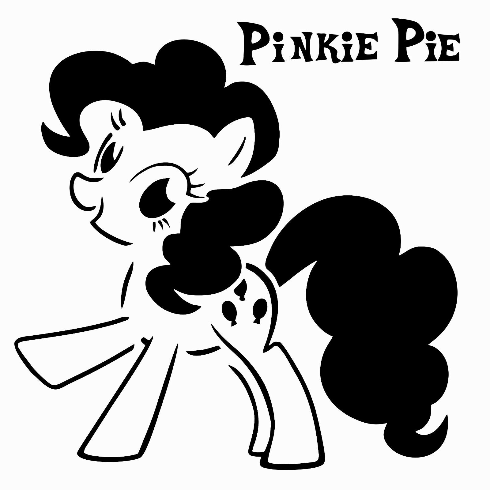 Pinkie pie my little pony friendship is magic design vinyl home wall decal x
