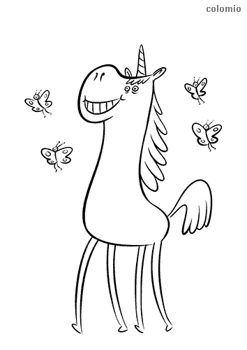 Unicorns coloring pages free printable unicorn coloring sheets