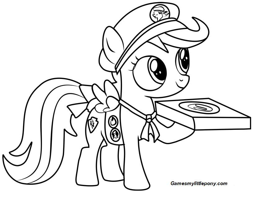 My little pony coloring pages