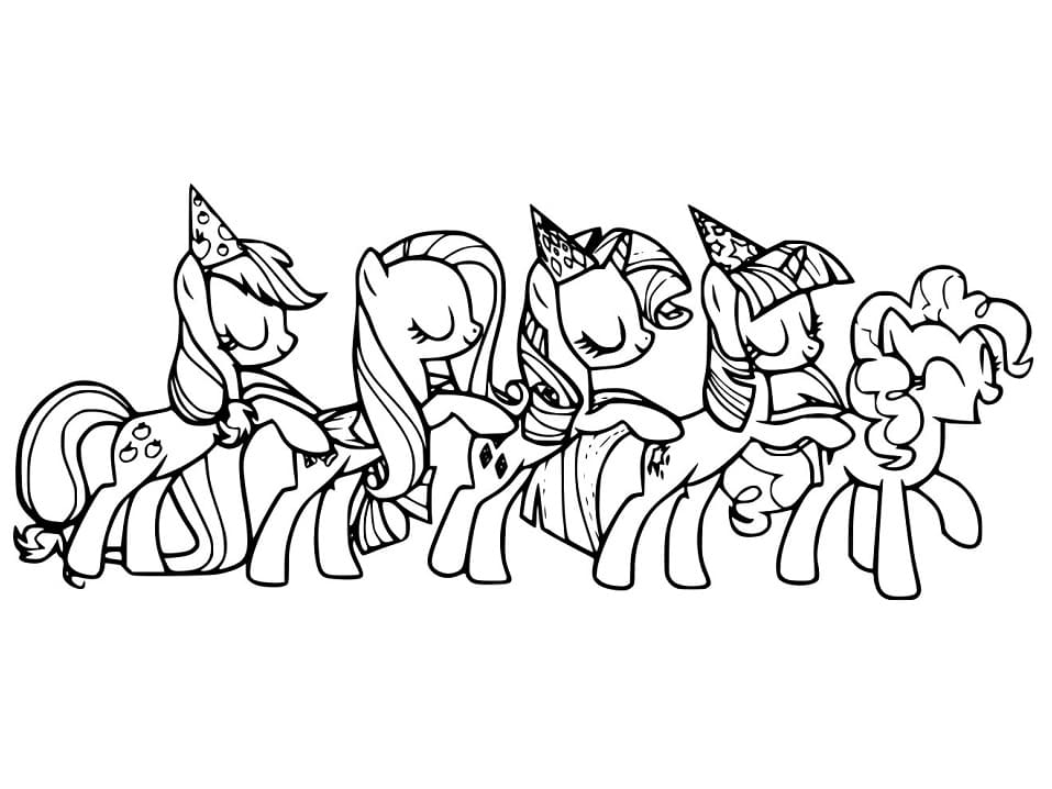 My little pony vãrityskuvat