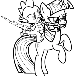 Twilight sparkle coloring pages printable for free download