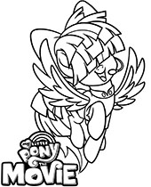 Dragon spike coloring sheet page my little pony