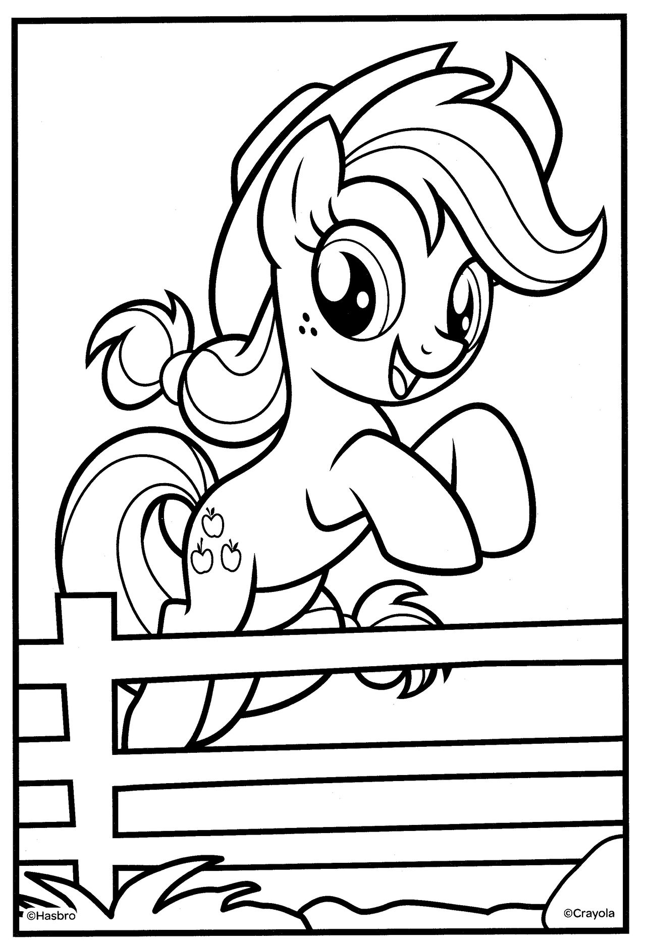 Mlp my little pony coloring page by magnificent