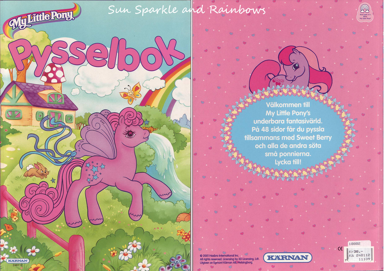 Heck yeah pony scans â these are the coloring and activity books that i