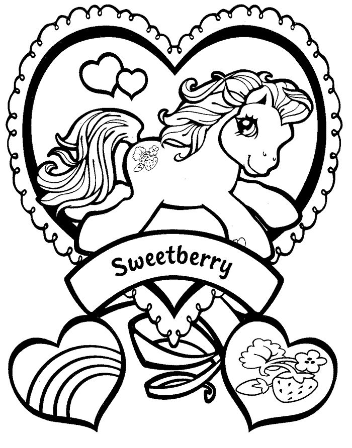 Sweetberry my little pony coloring cartoon coloring pag superhero coloring pag