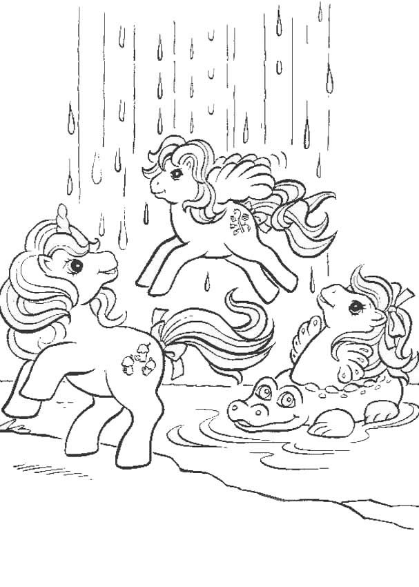 My little pony coloring pages