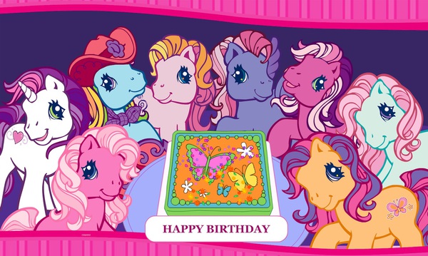 My little pony party in ponyville