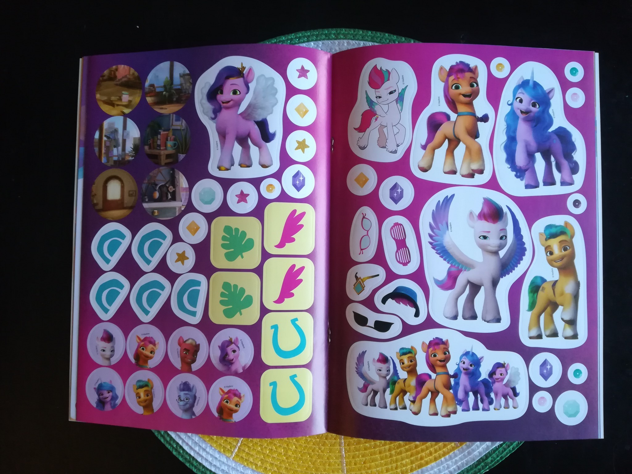 Sweetberry on x went and bought myself the my little pony activity book thingy i saw in prisma yesterday this book is in finnish and cover translates to âstickers and fun activitiesâ