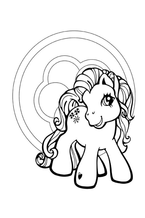 My little pony coloring pages to print and color in for free