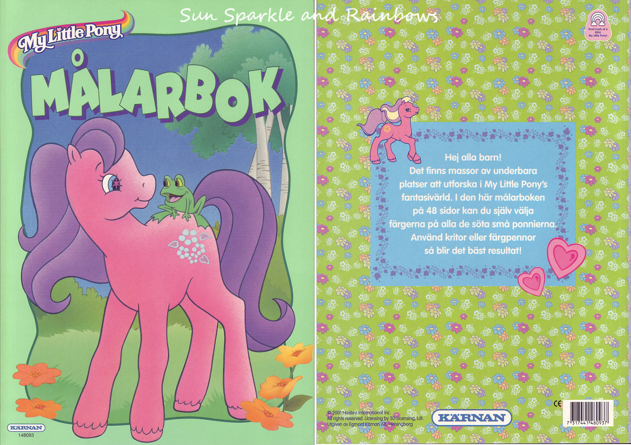 Heck yeah pony scans â these are the coloring and activity books that i