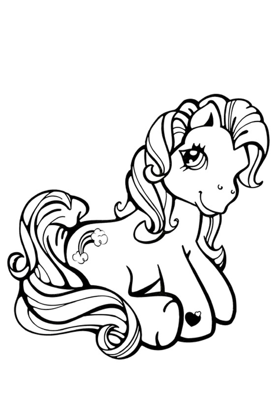 My little pony coloring pages to print and color in for free