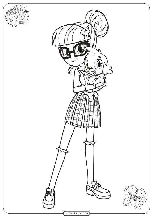 Mlp equestria girls twilight sparkle coloring page my little pony coloring twilight sparkle equestria girl my little pony characters