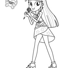 Twilight sparkle coloring pages