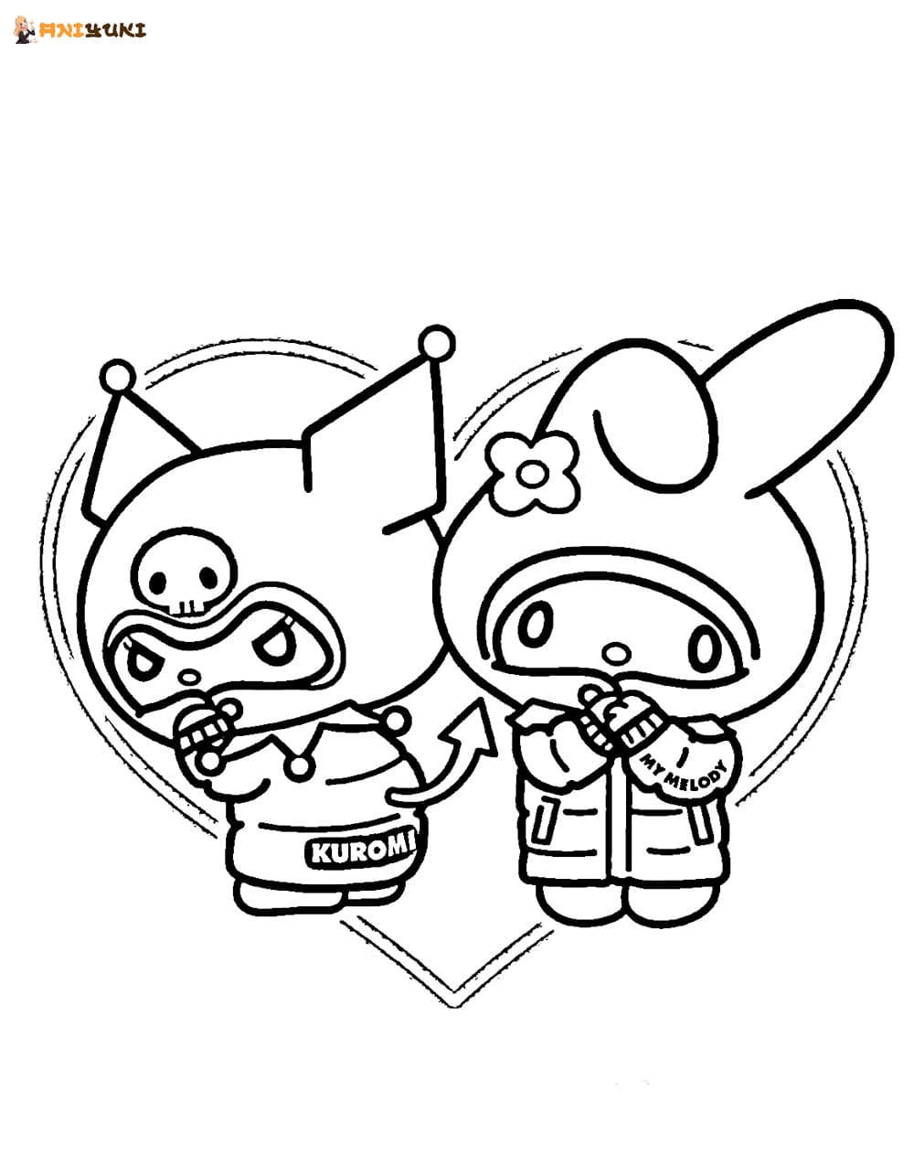 Sorry more kuromi except with my melody rageregression
