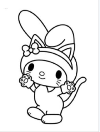 My melody coloring book for kids lowest price guaranteed