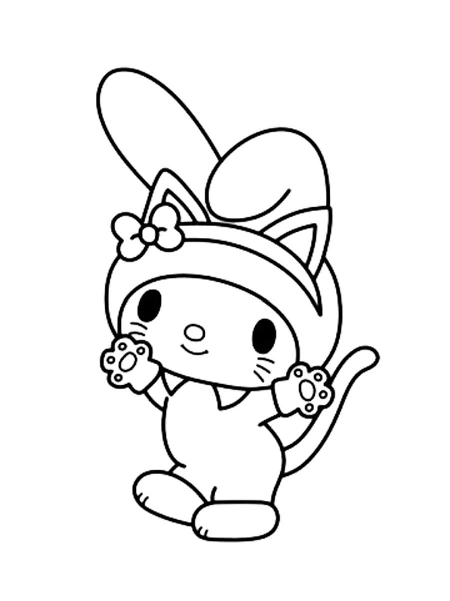 Top my melody coloring pages for kids