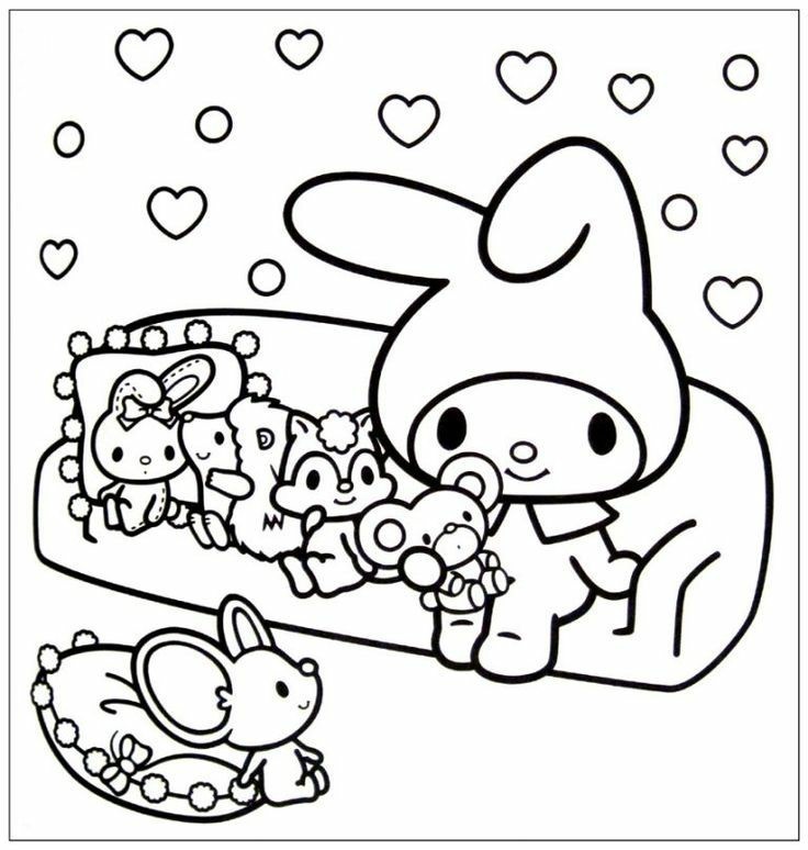 Charlienoey â some sanrio colouring pages