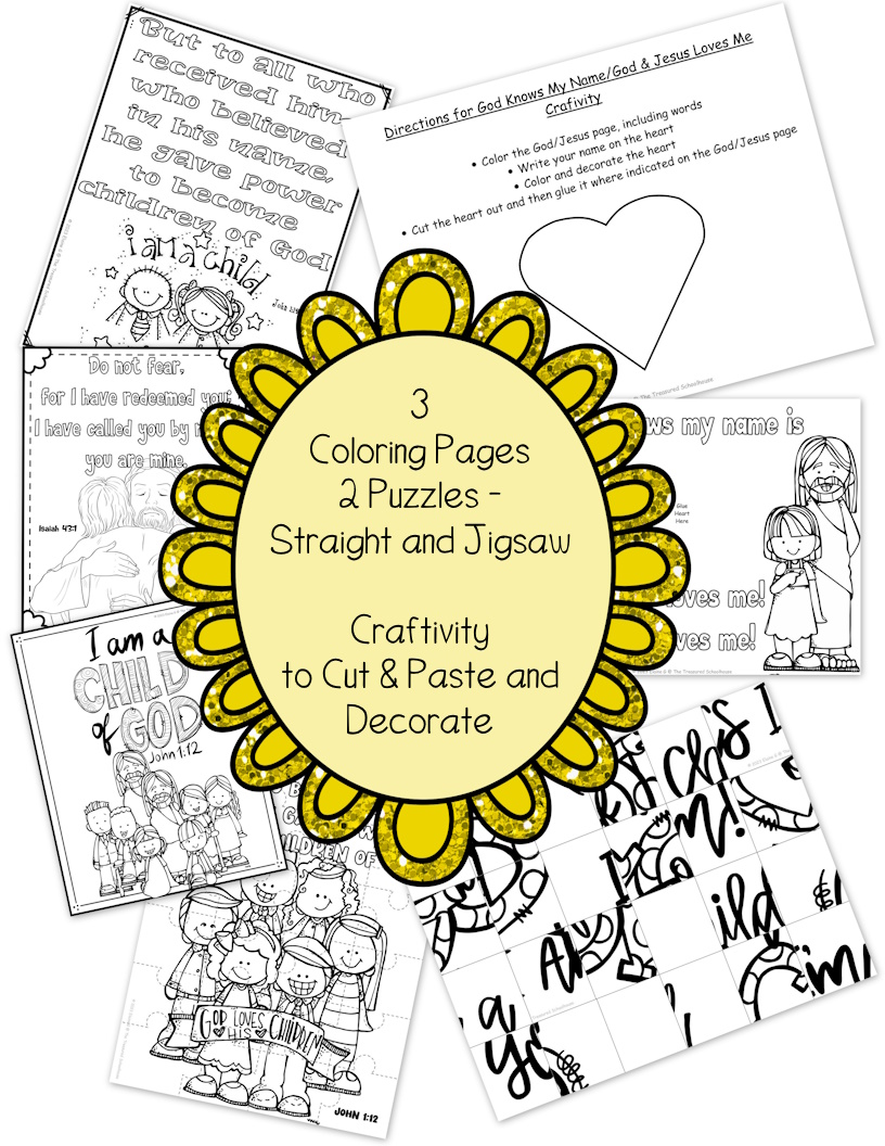 God knows my name activity pack made by teachers