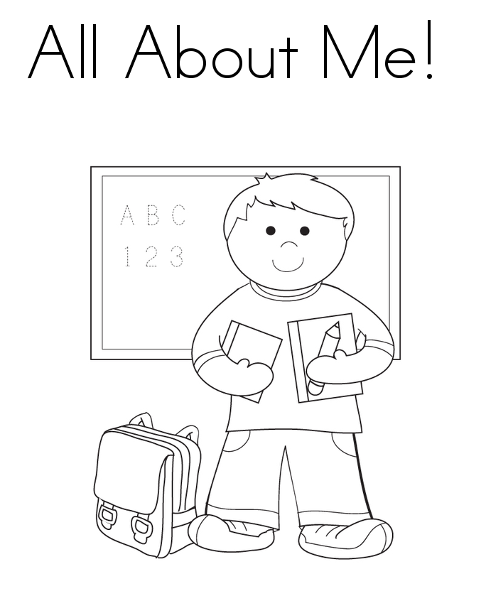 My name is colouring pages