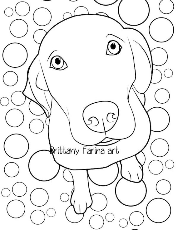 Dog coloring page coloring page