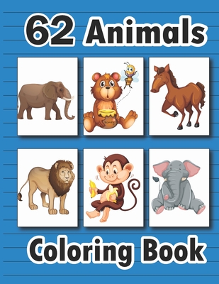 Animals coloring book my first big book of easy educational coloring pages of animal with unique animals for kids this coloring books for bo paperback parnassus books