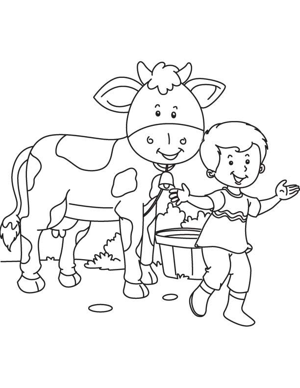 My pet cow coloring page download free my pet cow coloring page for kids best coloring pages