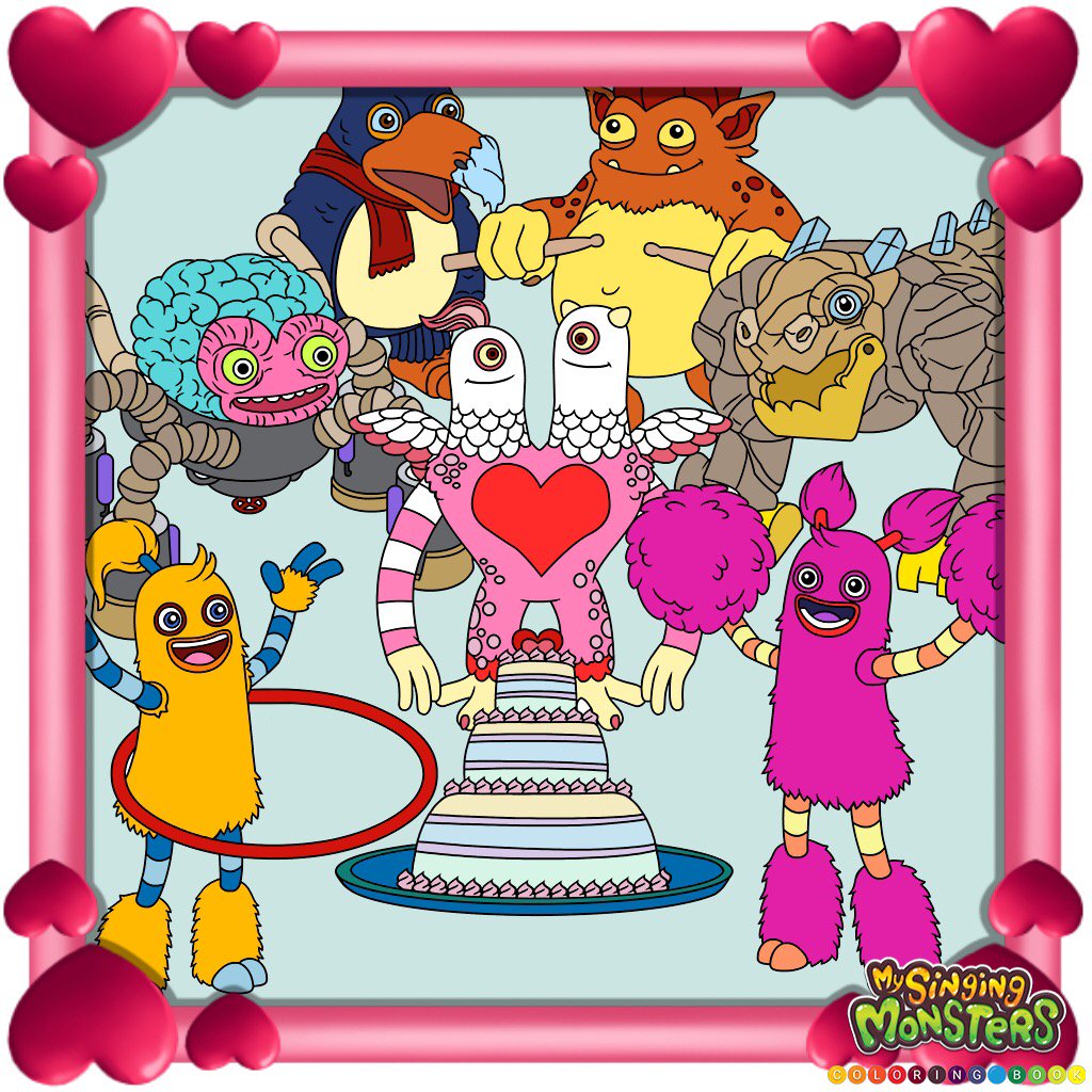 My singing monsters on x this lovely season of love monsterpiece was made by the monster