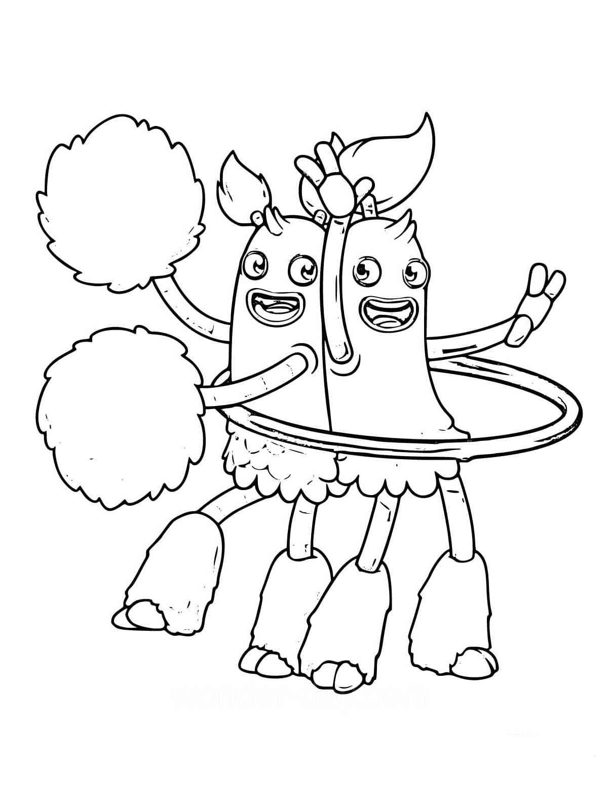 My singing monsters coloring pages