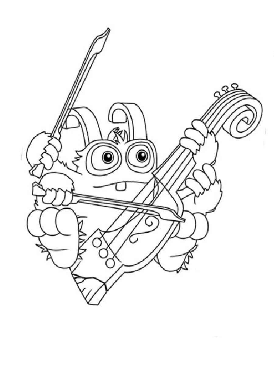My singing monsters coloring pages