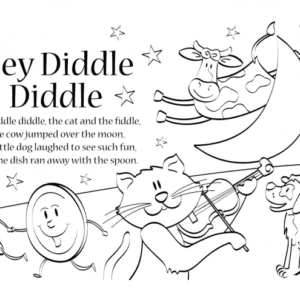 Nursery rhymes coloring pages printable for free download