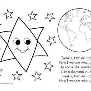 Nursery rhymes coloring pages printable for free download