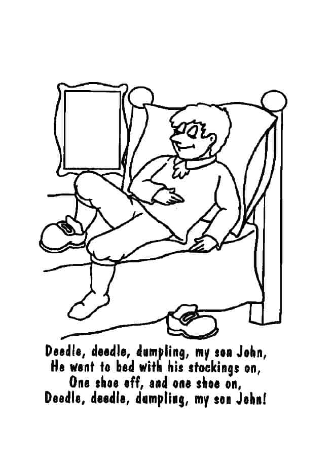 These free coloring pages are great for preschool