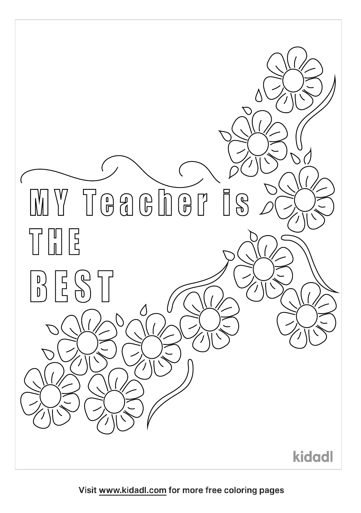 Free worlds best teacher coloring page coloring page printables