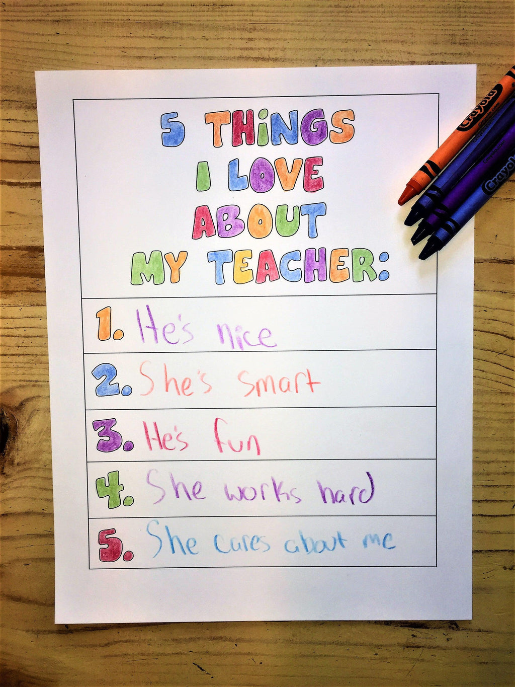 Things i love about my teacher school