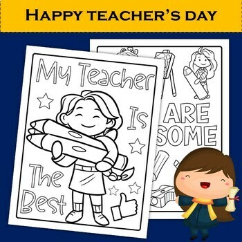 World teachers day coloring pages teacher appreciation coloring sheets