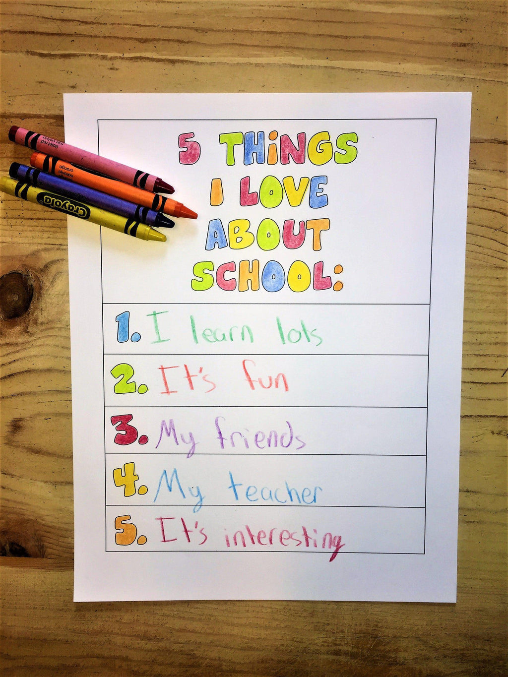 Things i love about my teacher school