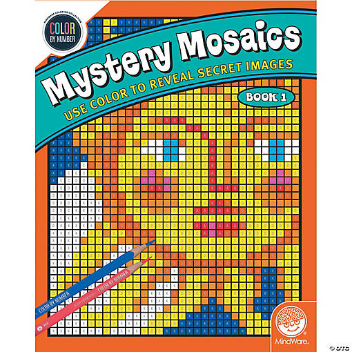 Customer questions and answers color by number mystery mosaics book