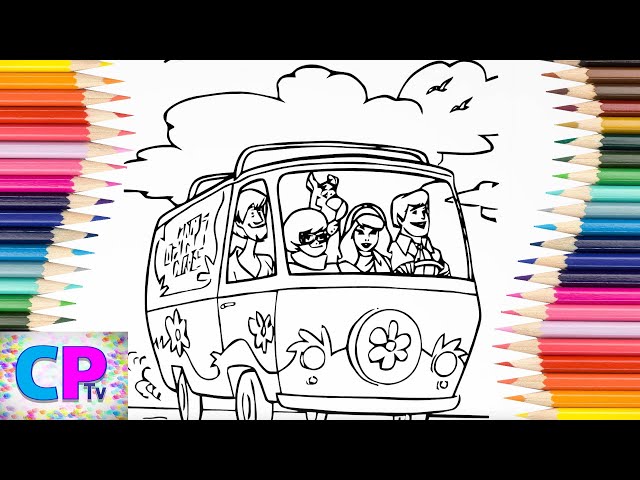 Scooby doo coloring pages scooby doo coloring pages tvveladaphnerogers and fred drawing