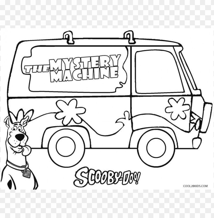 Scooby doo coloring pages color png transparent with clear background id