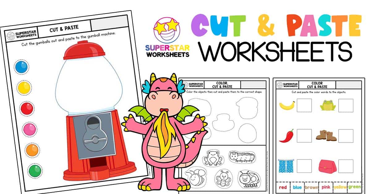 Cut and paste worksheets