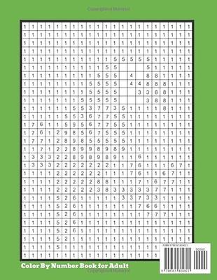 Mystery mosaics color by number with beautiful funny coloring pages for relaxation stress reliefmystery mosaics color by number