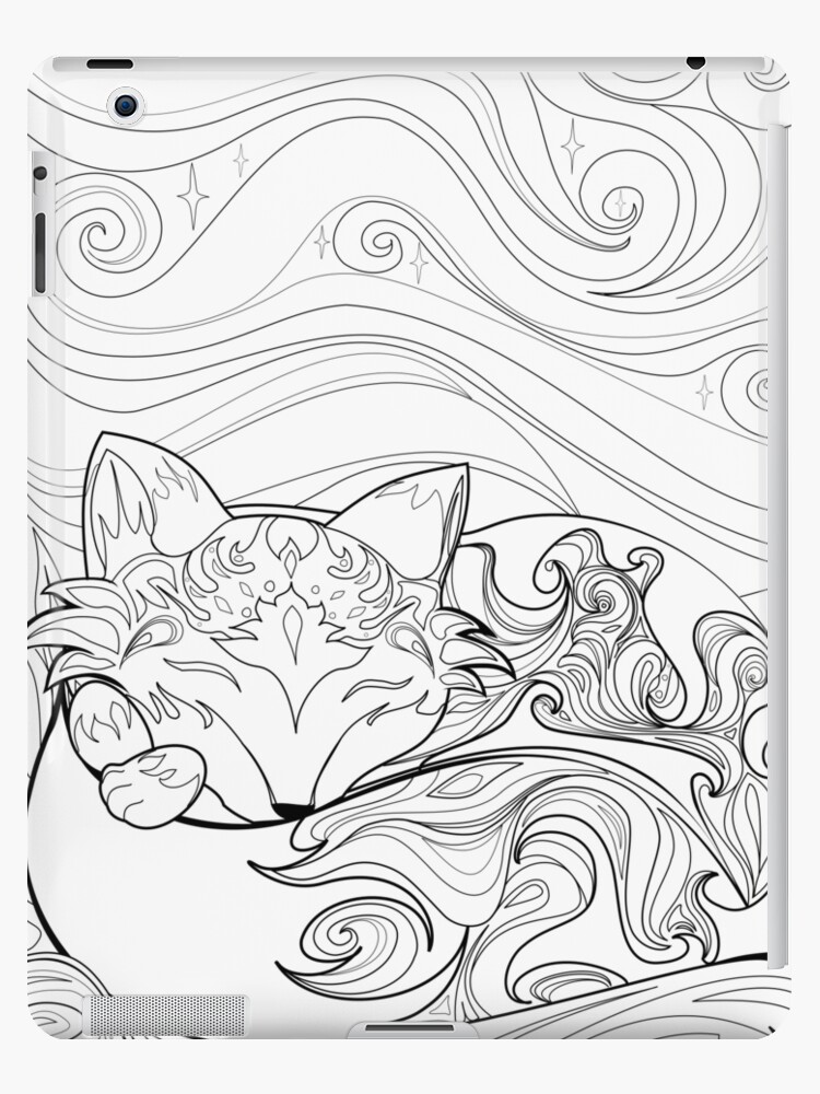 Sleeping mystic fox