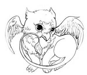 Detailed coloring pages mythical creatures