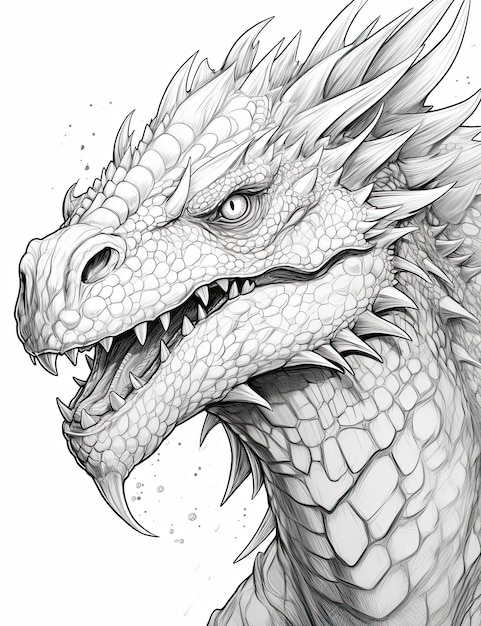 Premium ai image animal coloring pages for kids and adults