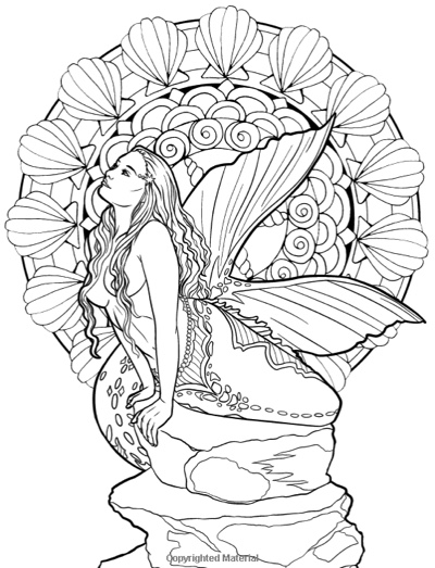 Best mermaid coloring pages coloring books