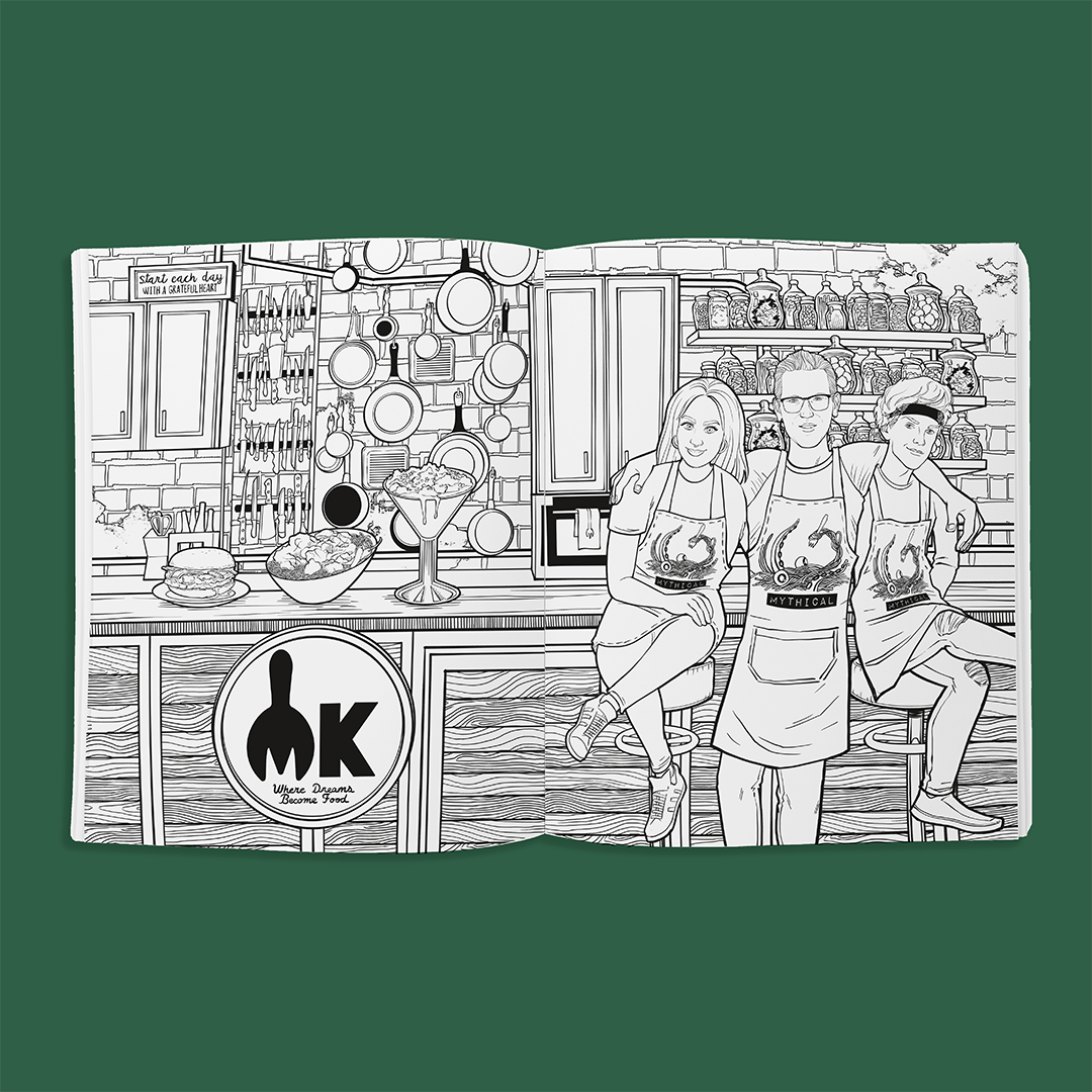 Coloring book store