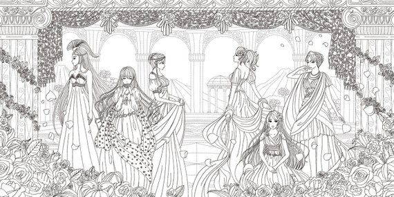 The coloring book goddesses of greek myths the coloring book by power design inc the coloring book coloring books coloring pages adult coloring books