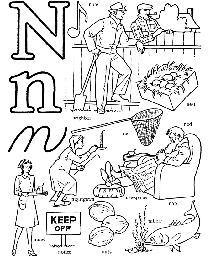 Abc alphabet words